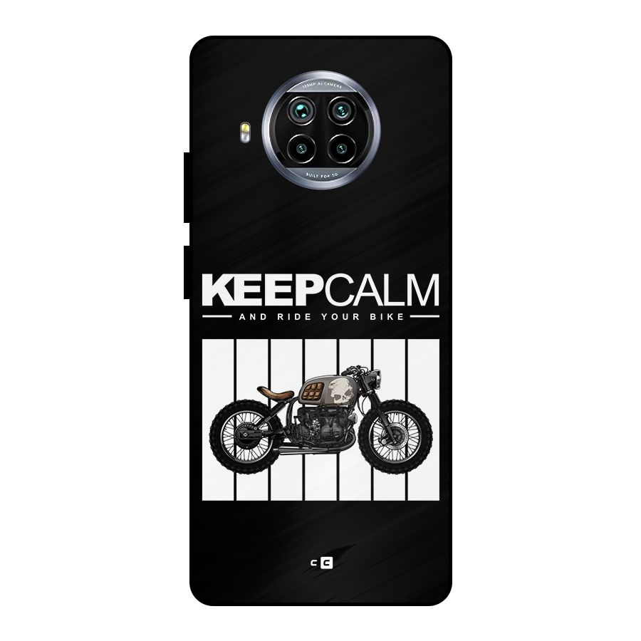 Keeps Calm Metal Back Case for Mi 10i