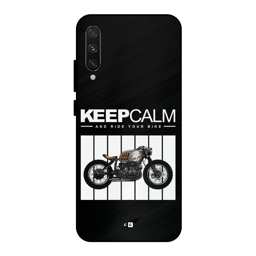 Keeps Calm Metal Back Case for Mi A3