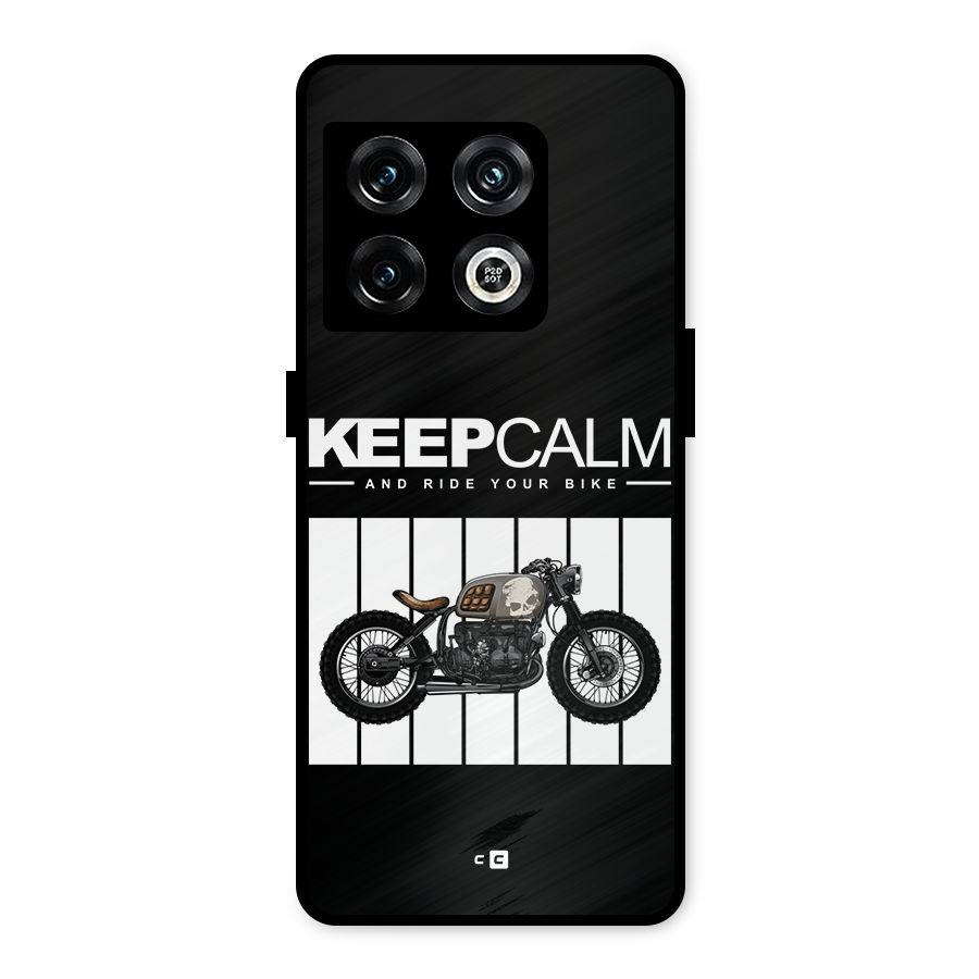 Keeps Calm Metal Back Case for OnePlus 10 Pro 5G