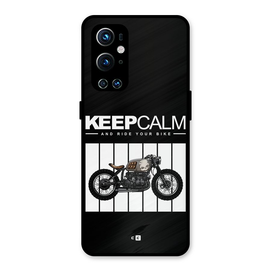 Keeps Calm Metal Back Case for OnePlus 9 Pro