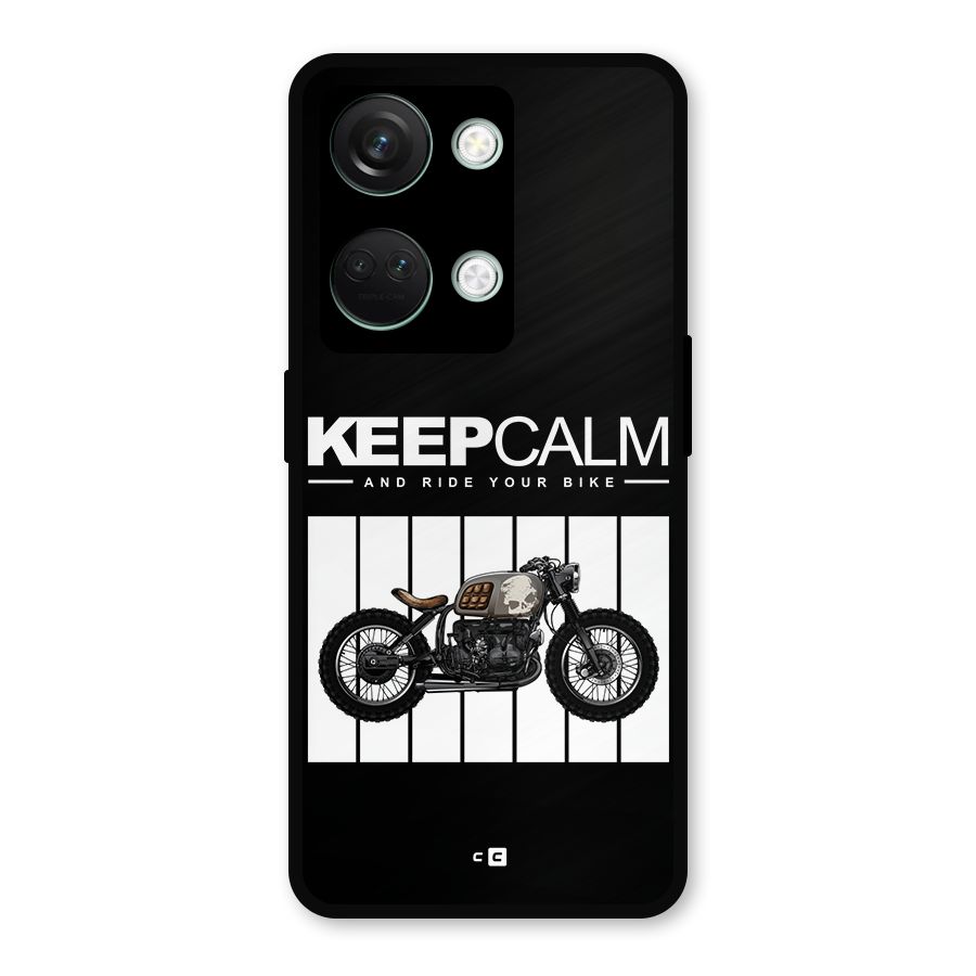 Keeps Calm Metal Back Case for OnePlus Nord 3