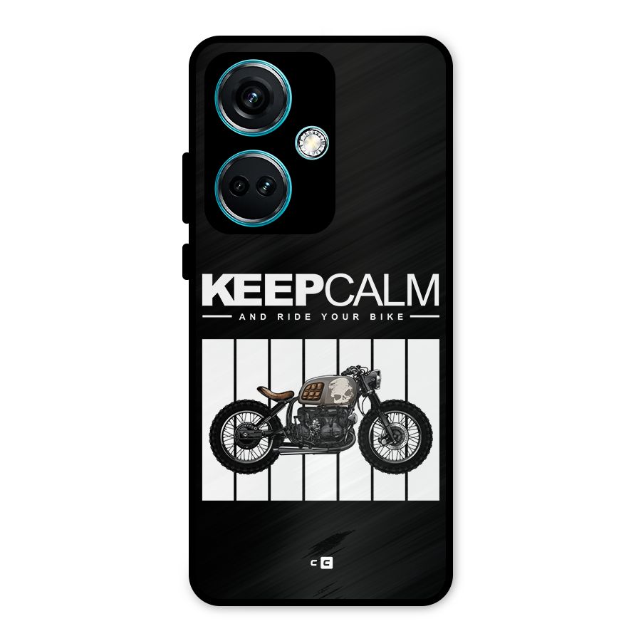 Keeps Calm Metal Back Case for OnePlus Nord CE 3 5G