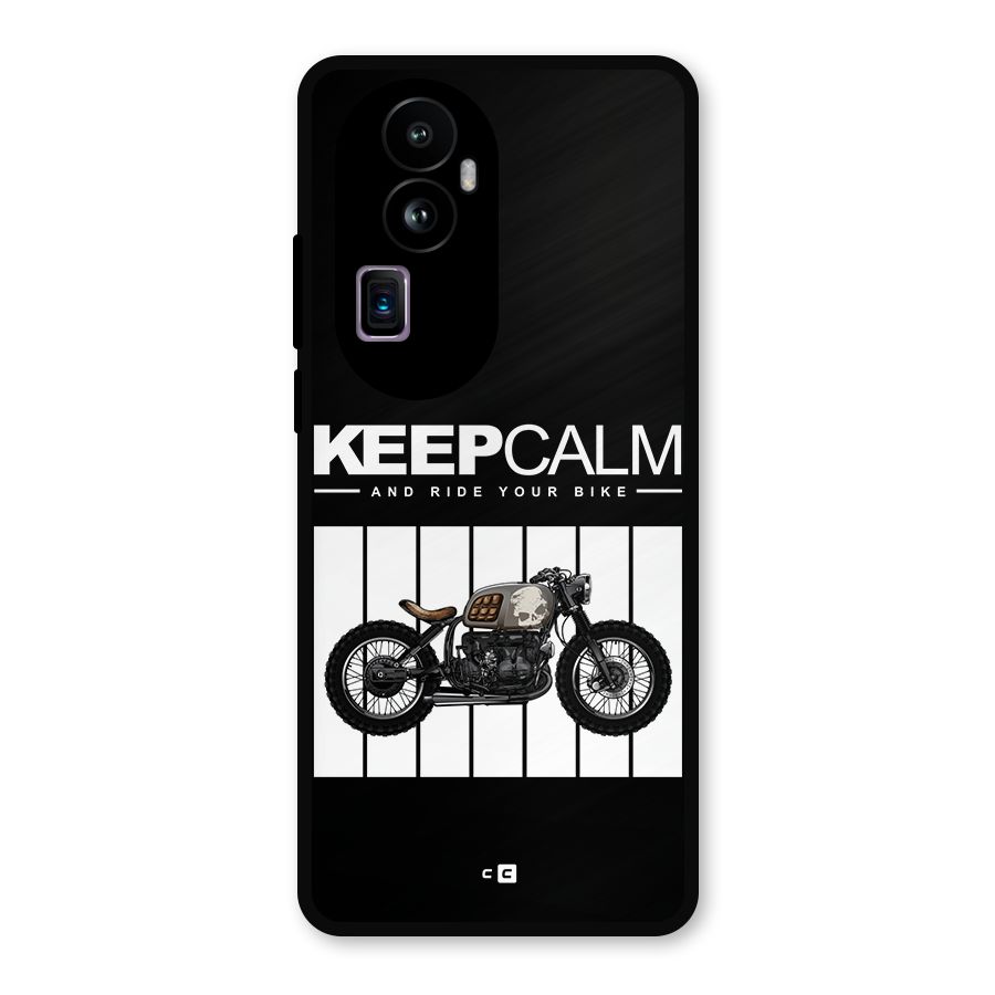 Keeps Calm Metal Back Case for Oppo Reno10 Pro Plus
