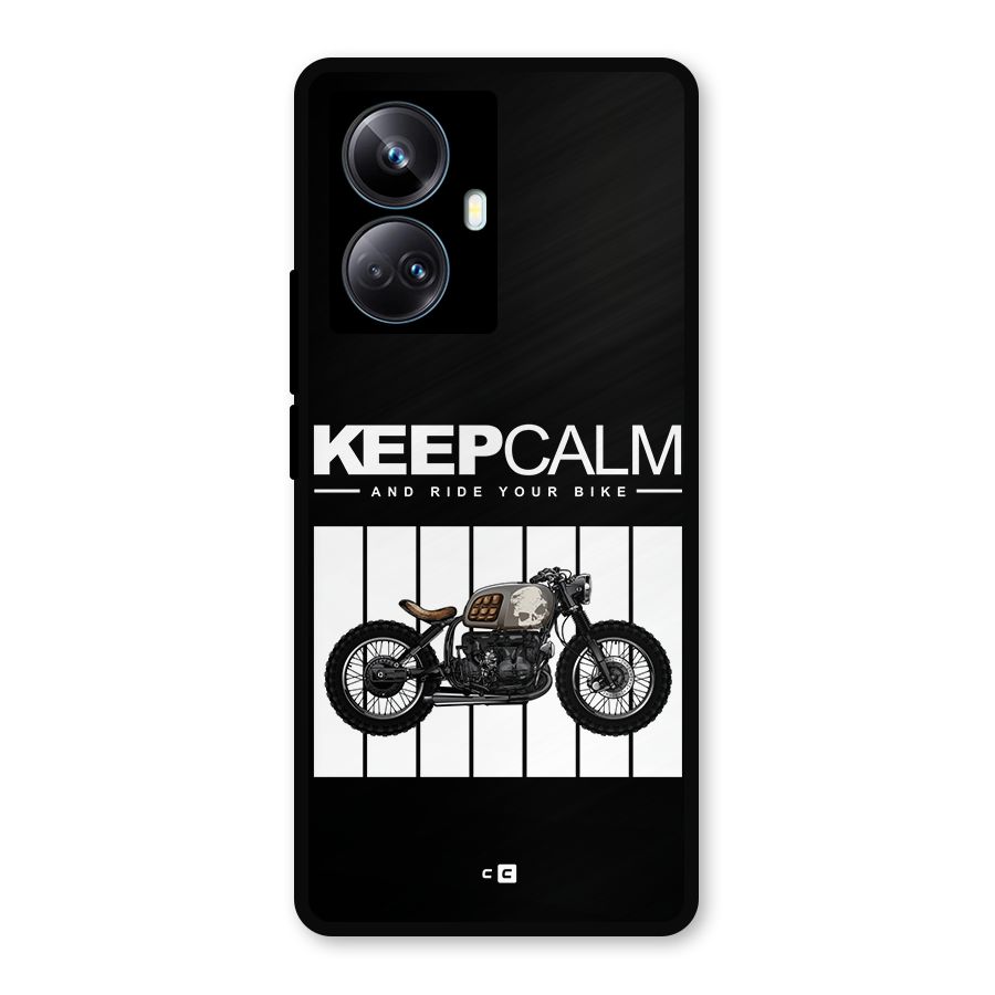 Keeps Calm Metal Back Case for Realme 10 Pro Plus