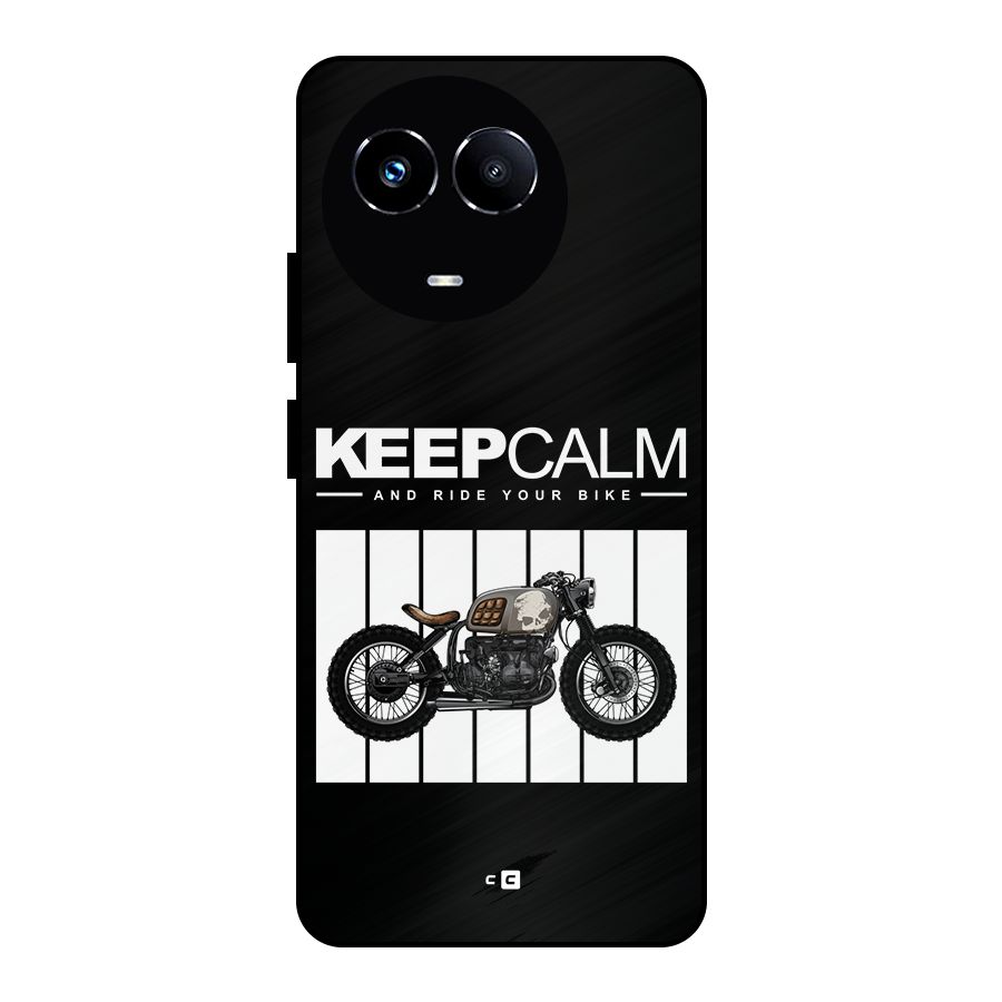 Keeps Calm Metal Back Case for Realme 11 5G