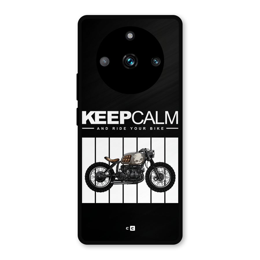 Keeps Calm Metal Back Case for Realme 11 Pro