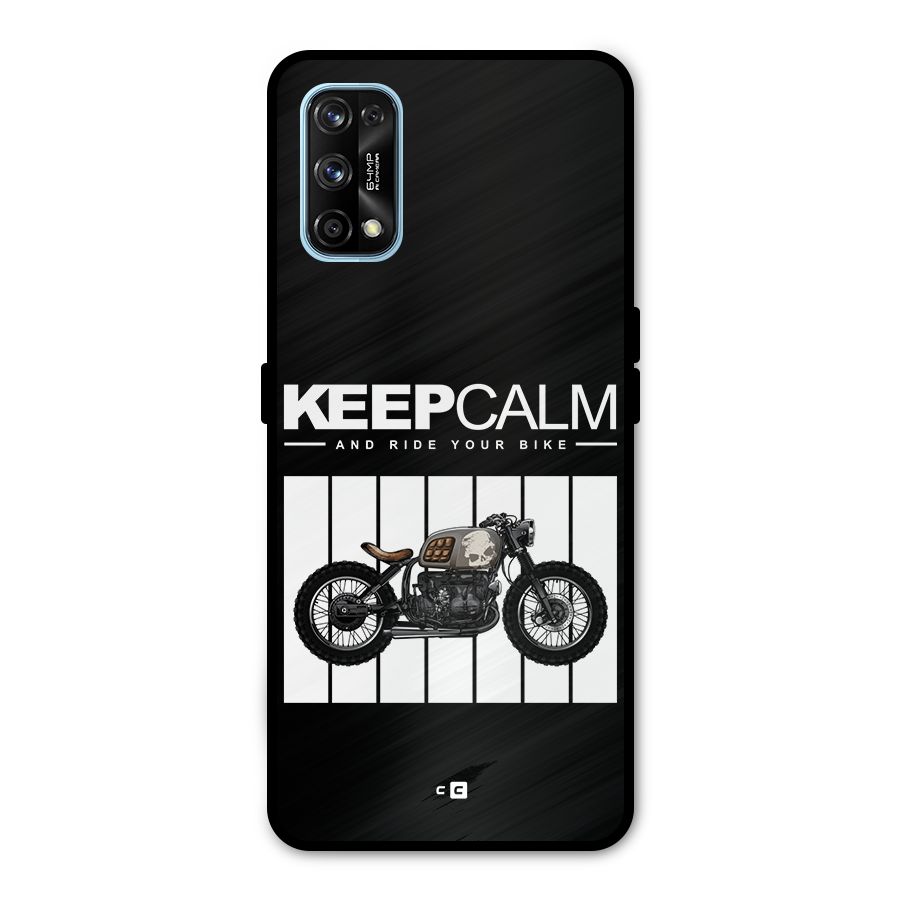 Keeps Calm Metal Back Case for Realme 7 Pro