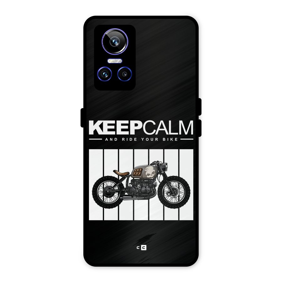 Keeps Calm Metal Back Case for Realme GT Neo 3