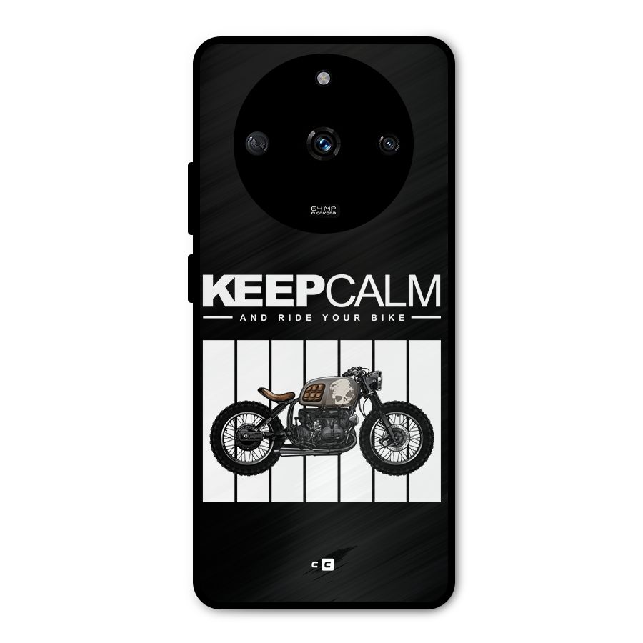 Keeps Calm Metal Back Case for Realme Narzo 60 5G