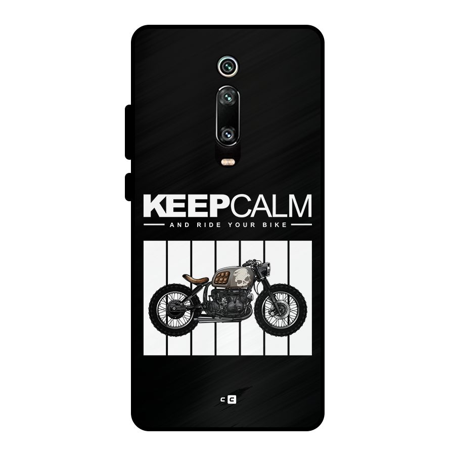 Keeps Calm Metal Back Case for Redmi K20