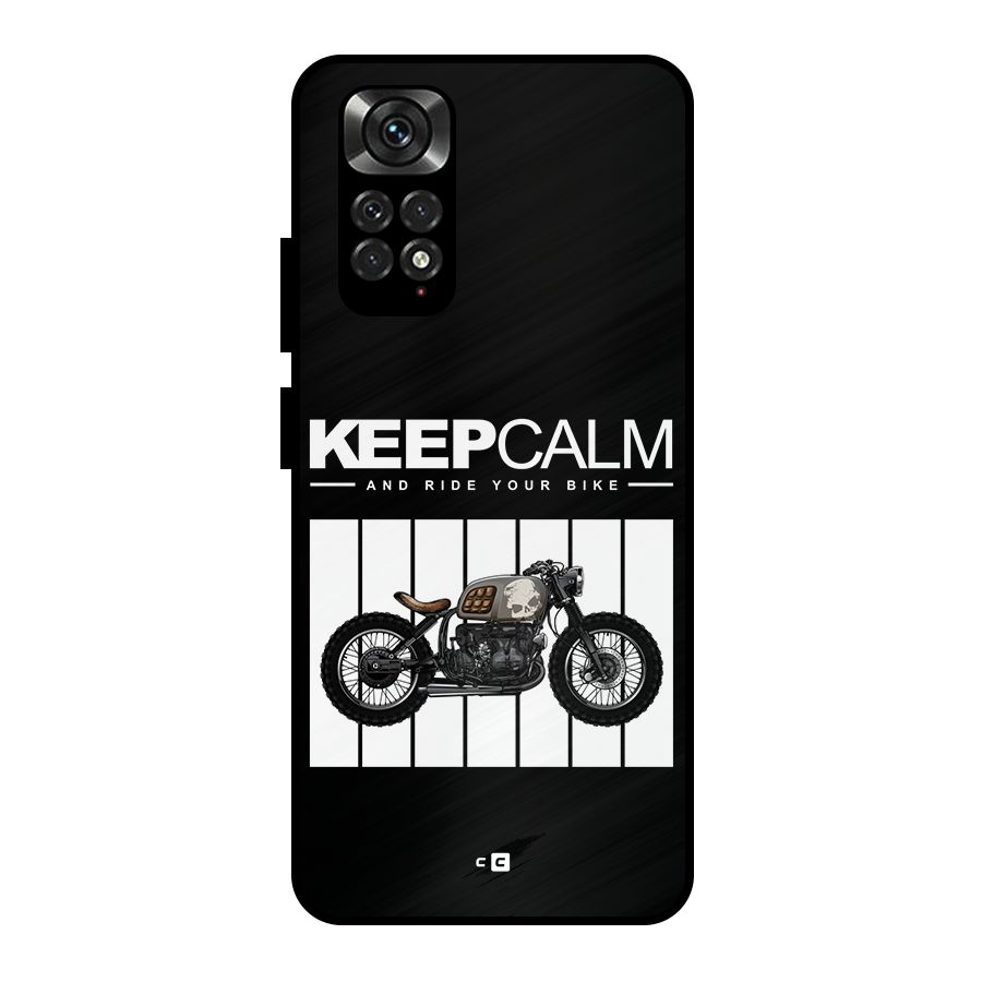 Keeps Calm Metal Back Case for Redmi Note 11 Pro