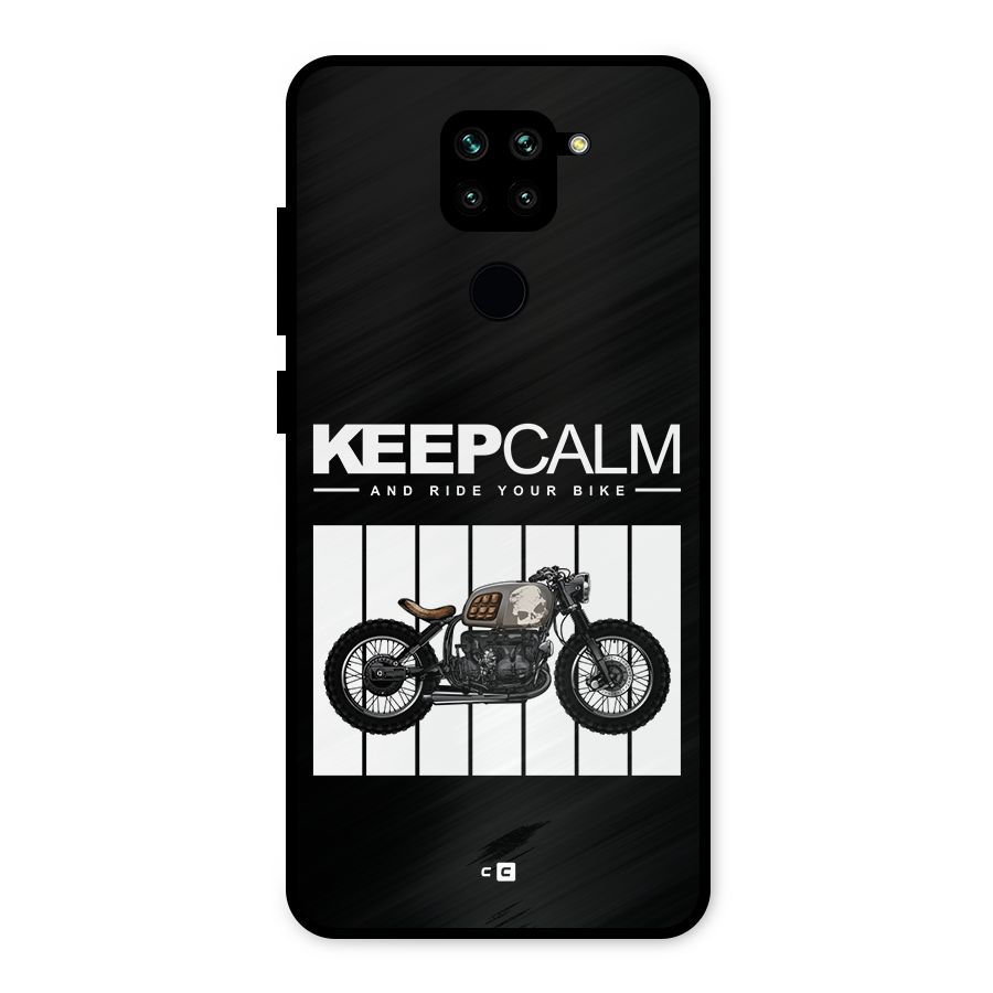 Keeps Calm Metal Back Case for Redmi Note 9