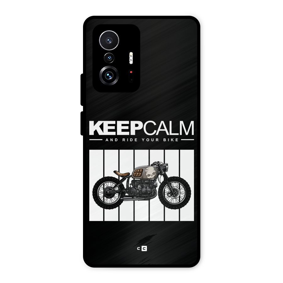 Keeps Calm Metal Back Case for Xiaomi 11T Pro