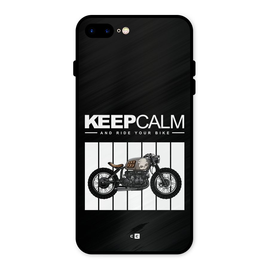 Keeps Calm Metal Back Case for iPhone 7 Plus
