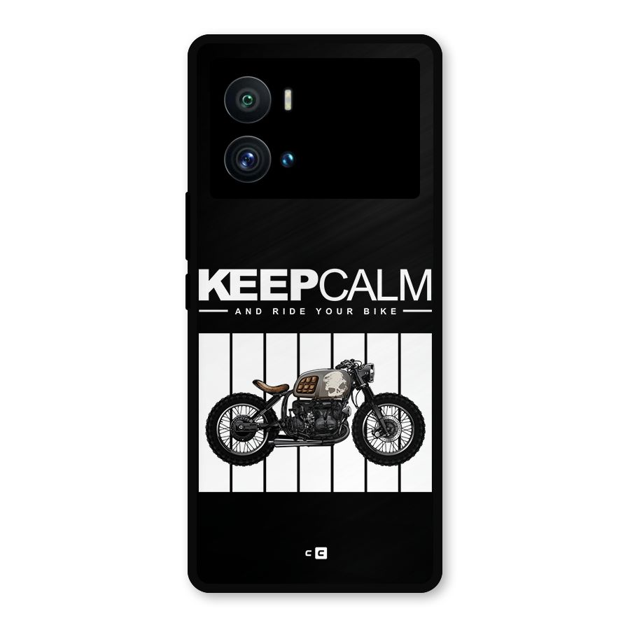 Keeps Calm Metal Back Case for iQOO 9 Pro