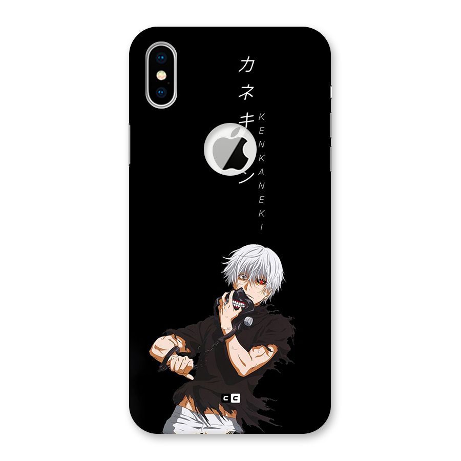 Ken Kanek Unveiling Mask Back Case for iPhone XS Logo Cut