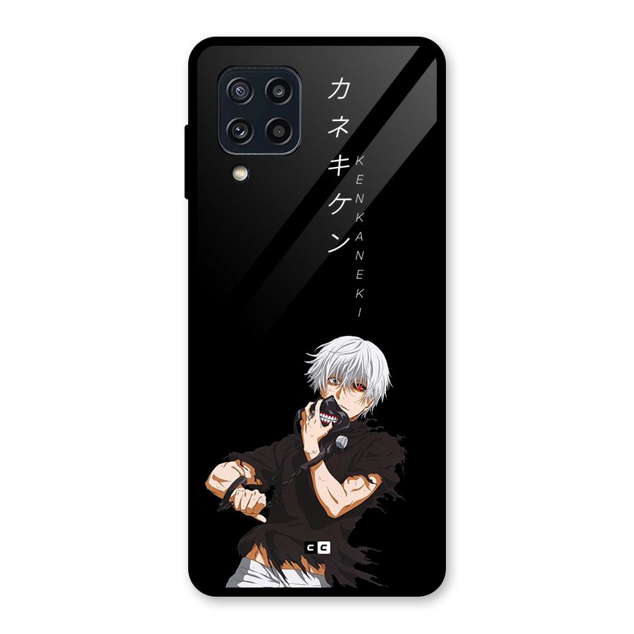 Ken Kanek Unveiling Mask Glass Back Case for Galaxy M32