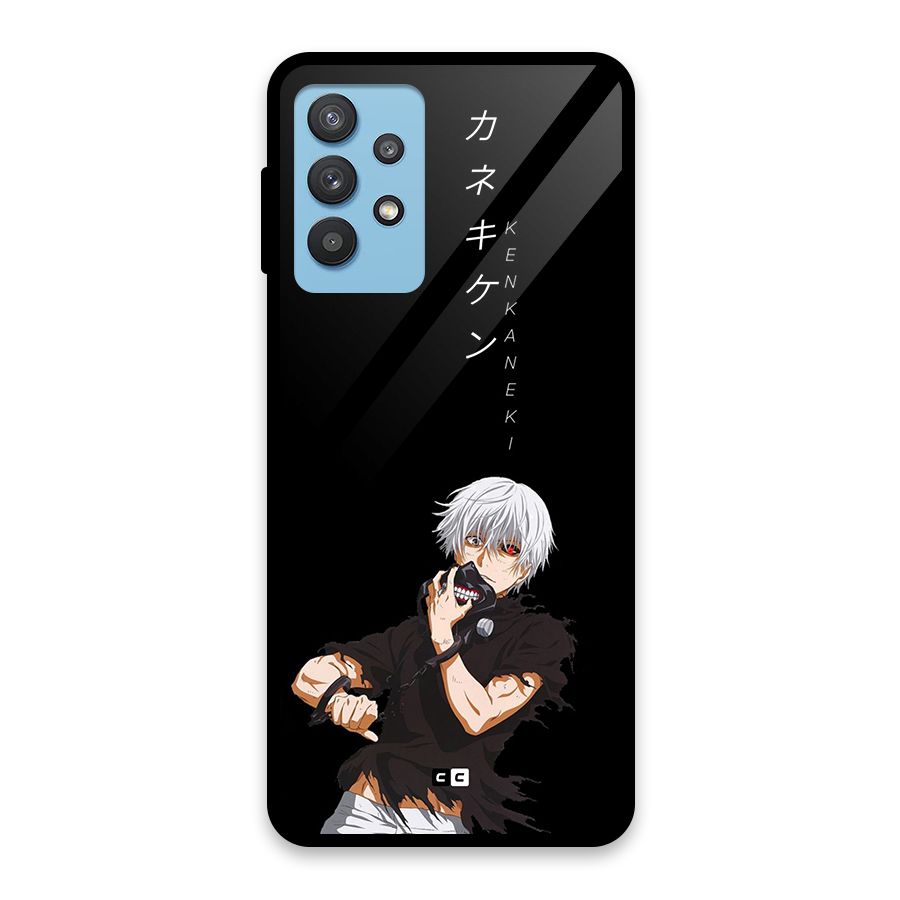 Ken Kanek Unveiling Mask Glass Back Case for Galaxy M32 5G