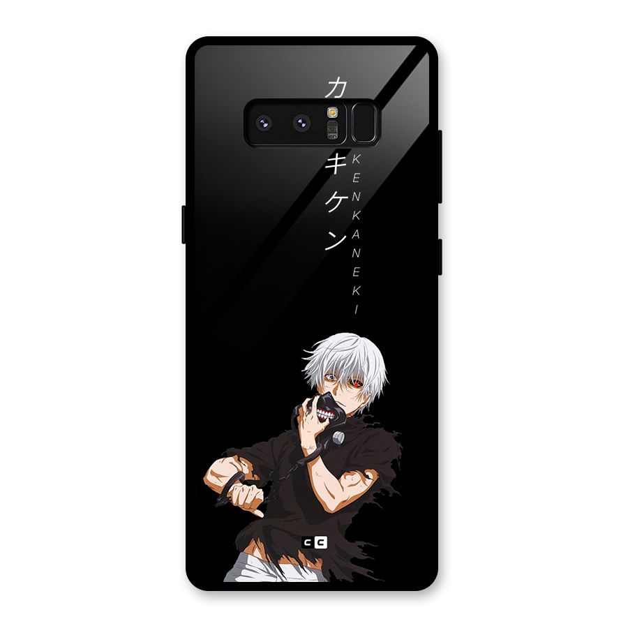 Ken Kanek Unveiling Mask Glass Back Case for Galaxy Note 8