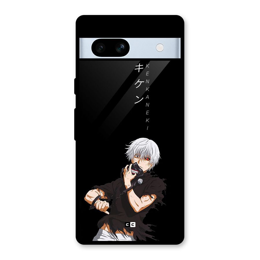 Ken Kanek Unveiling Mask Glass Back Case for Google Pixel 7a