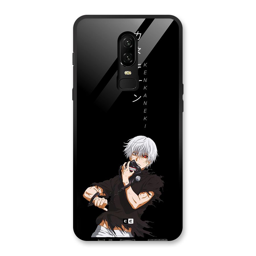 Ken Kanek Unveiling Mask Glass Back Case for OnePlus 6