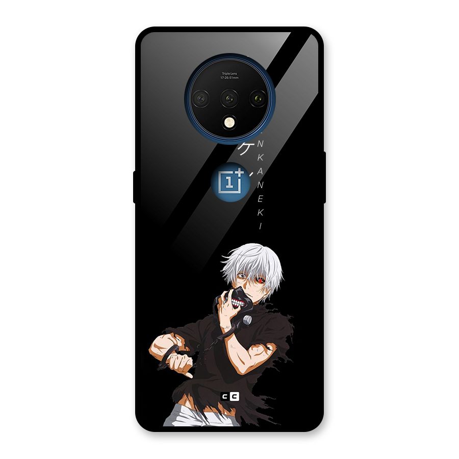 Ken Kanek Unveiling Mask Glass Back Case for OnePlus 7T