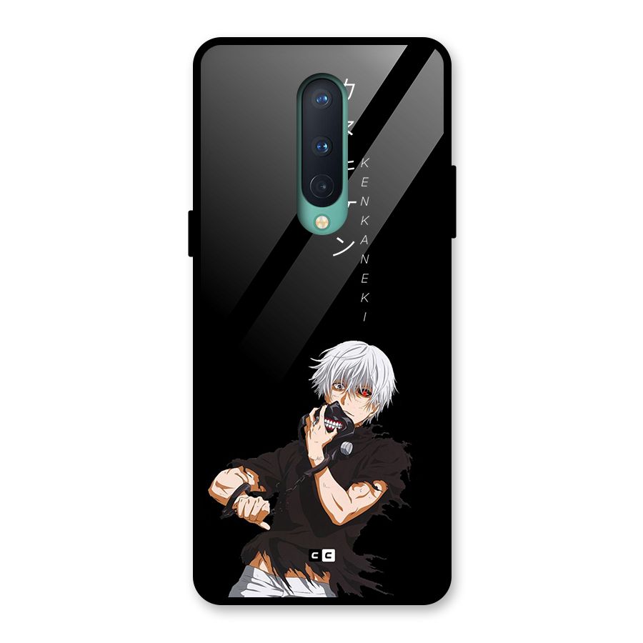 Ken Kanek Unveiling Mask Glass Back Case for OnePlus 8