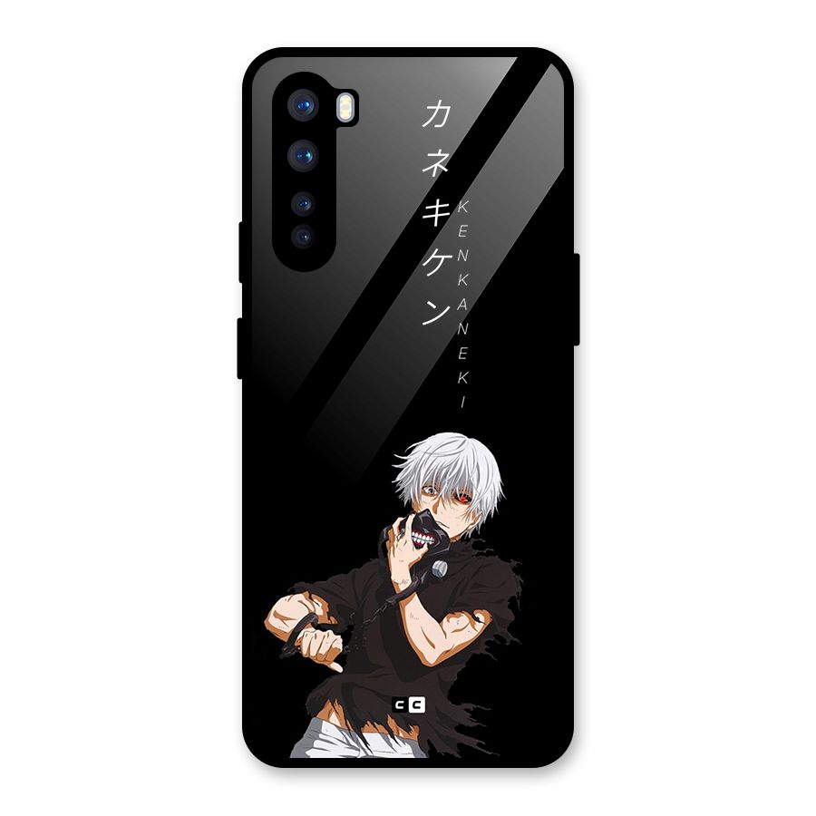 Ken Kanek Unveiling Mask Glass Back Case for OnePlus Nord