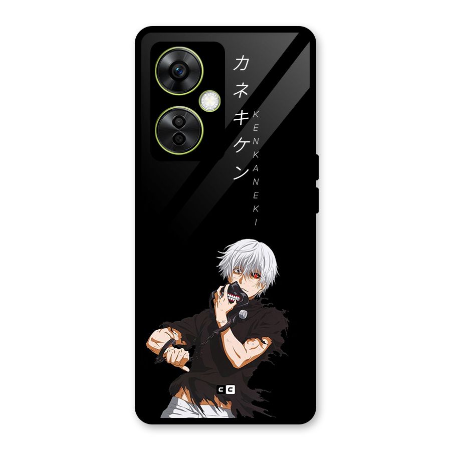 Ken Kanek Unveiling Mask Glass Back Case for OnePlus Nord CE 3 Lite