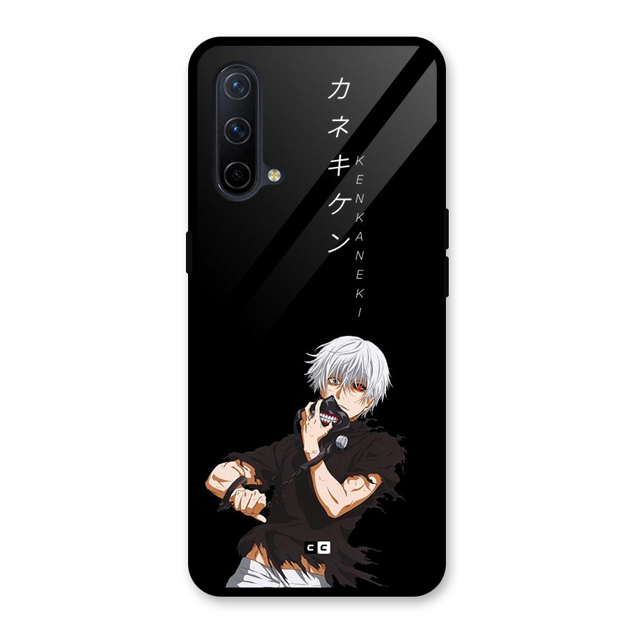 Ken Kanek Unveiling Mask Glass Back Case for OnePlus Nord CE 5G
