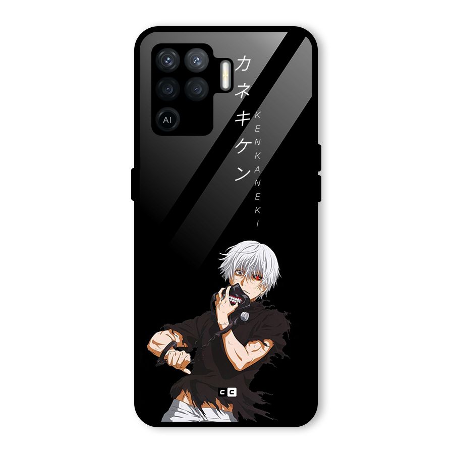 Ken Kanek Unveiling Mask Glass Back Case for Oppo F19 Pro