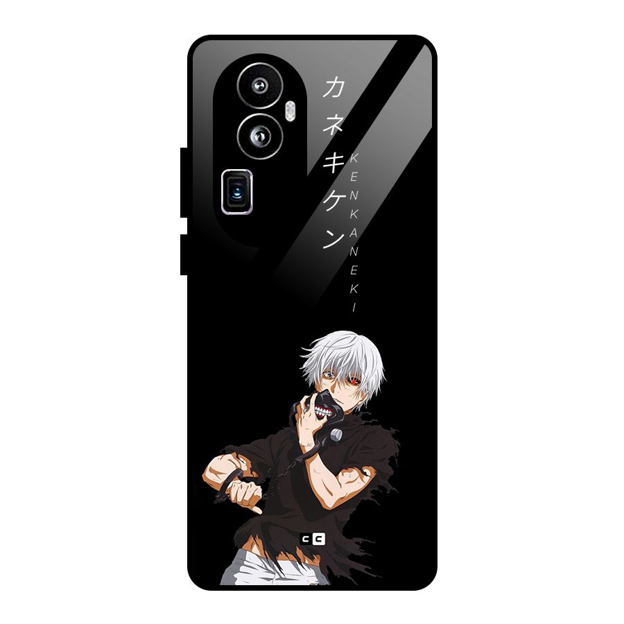 Ken Kanek Unveiling Mask Glass Back Case for Oppo Reno10 Pro Plus