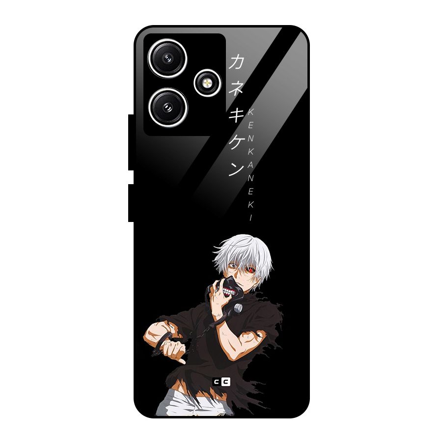 Ken Kanek Unveiling Mask Glass Back Case for Poco M6 Pro