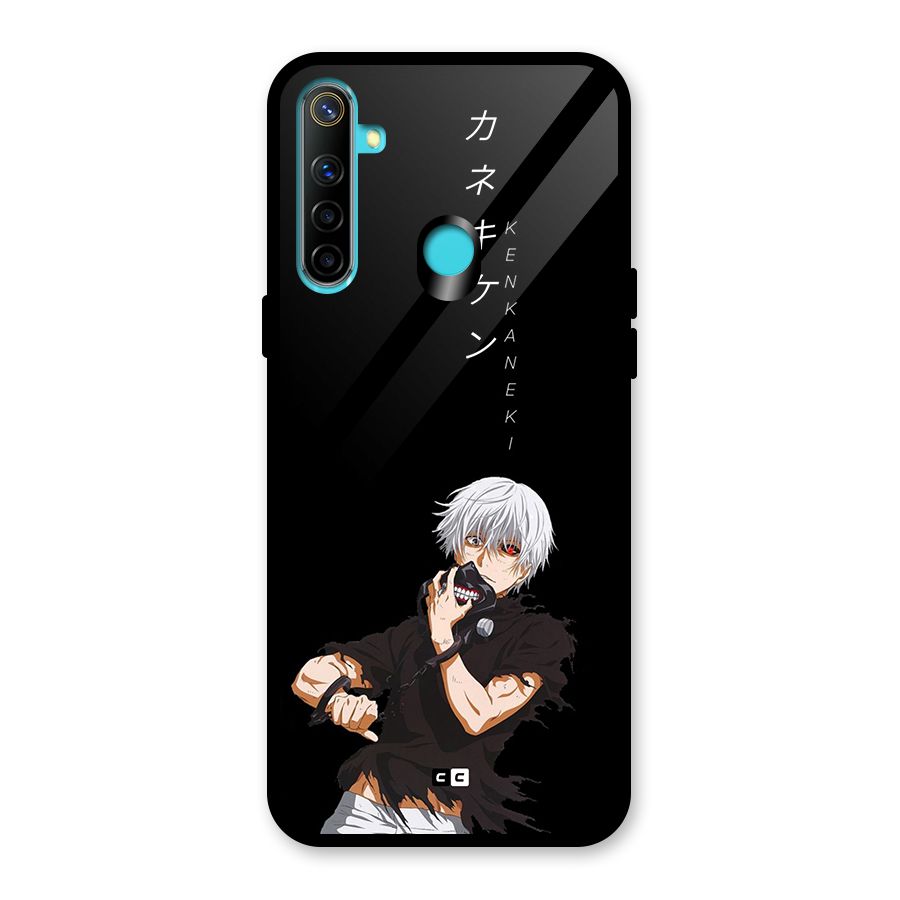 Ken Kanek Unveiling Mask Glass Back Case for Realme 5