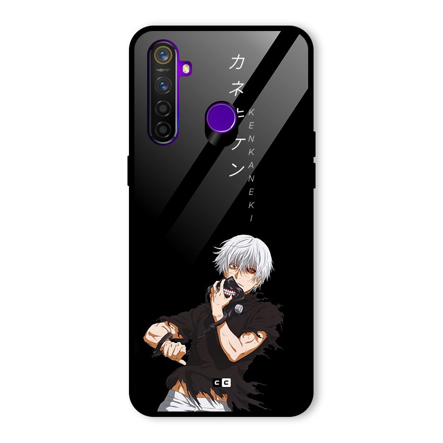 Ken Kanek Unveiling Mask Glass Back Case for Realme 5 Pro