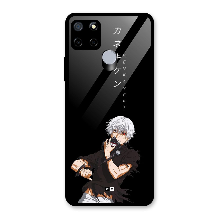 Ken Kanek Unveiling Mask Glass Back Case for Realme C12