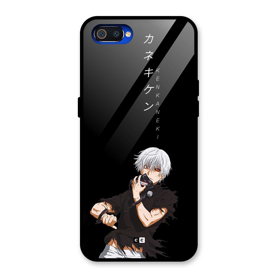 Ken Kanek Unveiling Mask Glass Back Case for Realme C2