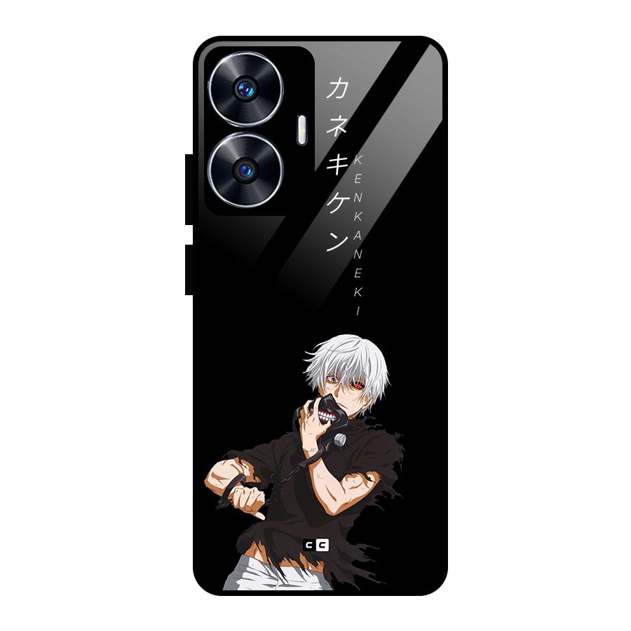 Ken Kanek Unveiling Mask Glass Back Case for Realme Narzo N55