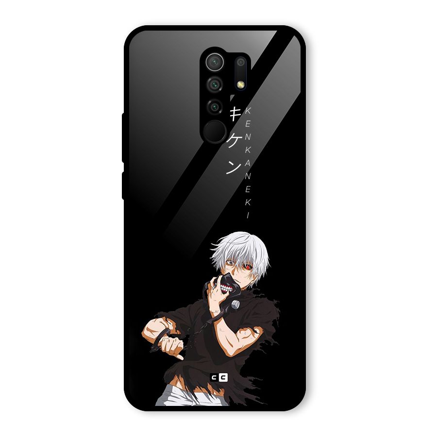 Ken Kanek Unveiling Mask Glass Back Case for Redmi 9 Prime
