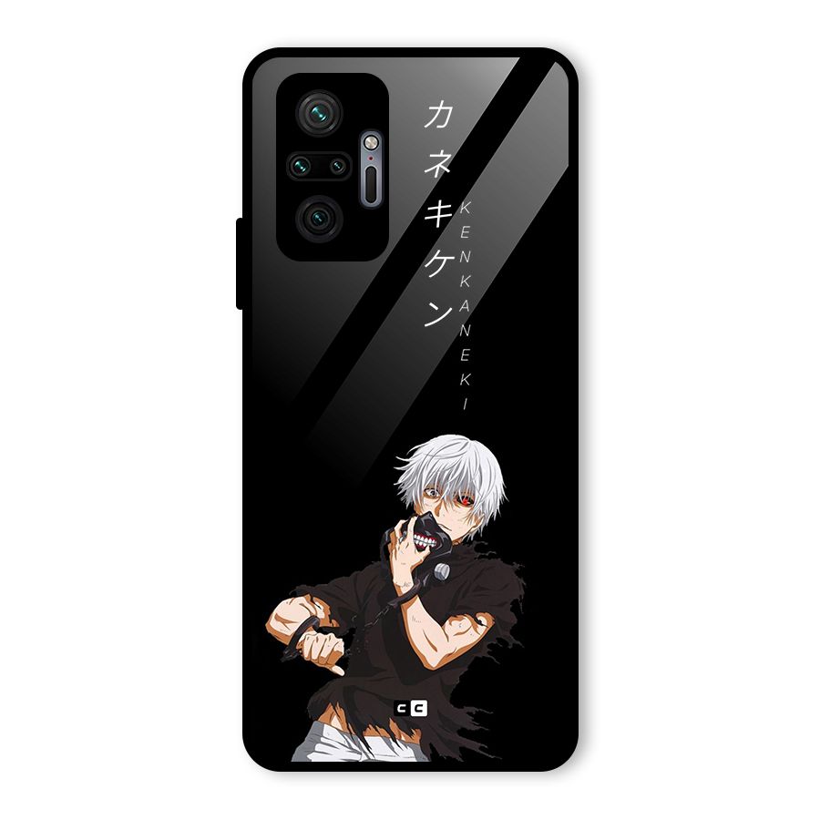 Ken Kanek Unveiling Mask Glass Back Case for Redmi Note 10 Pro
