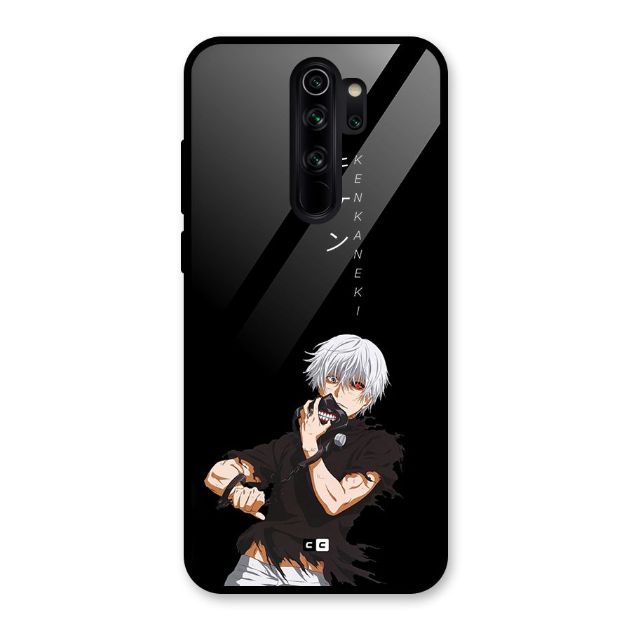 Ken Kanek Unveiling Mask Glass Back Case for Redmi Note 8 Pro