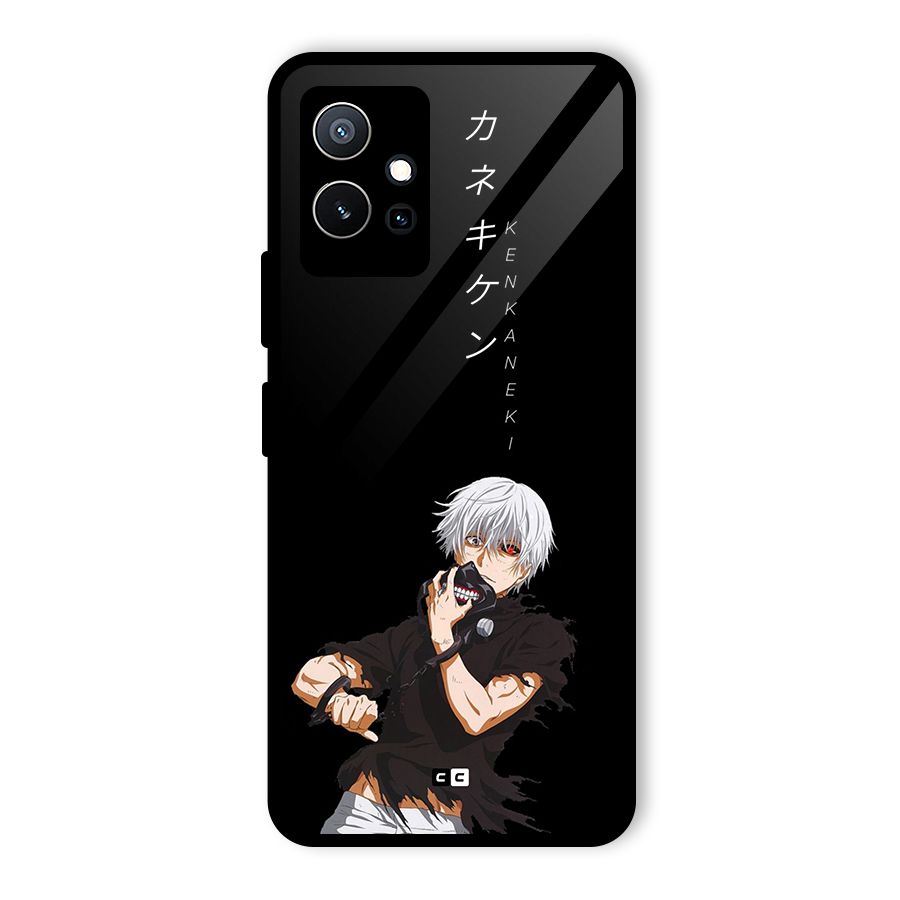 Ken Kanek Unveiling Mask Glass Back Case for Vivo T1 5G