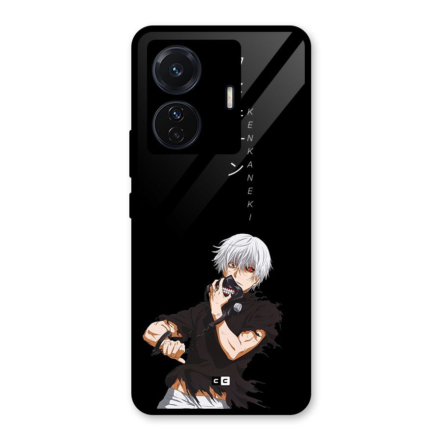 Ken Kanek Unveiling Mask Glass Back Case for Vivo T1 Pro