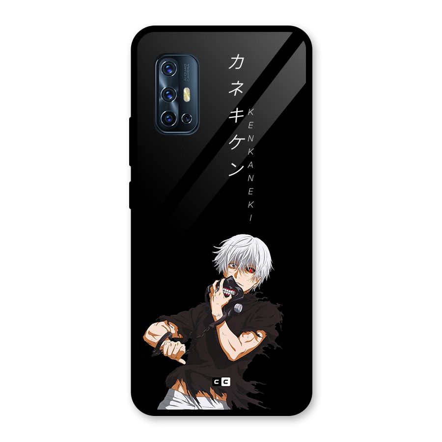 Ken Kanek Unveiling Mask Glass Back Case for Vivo V17