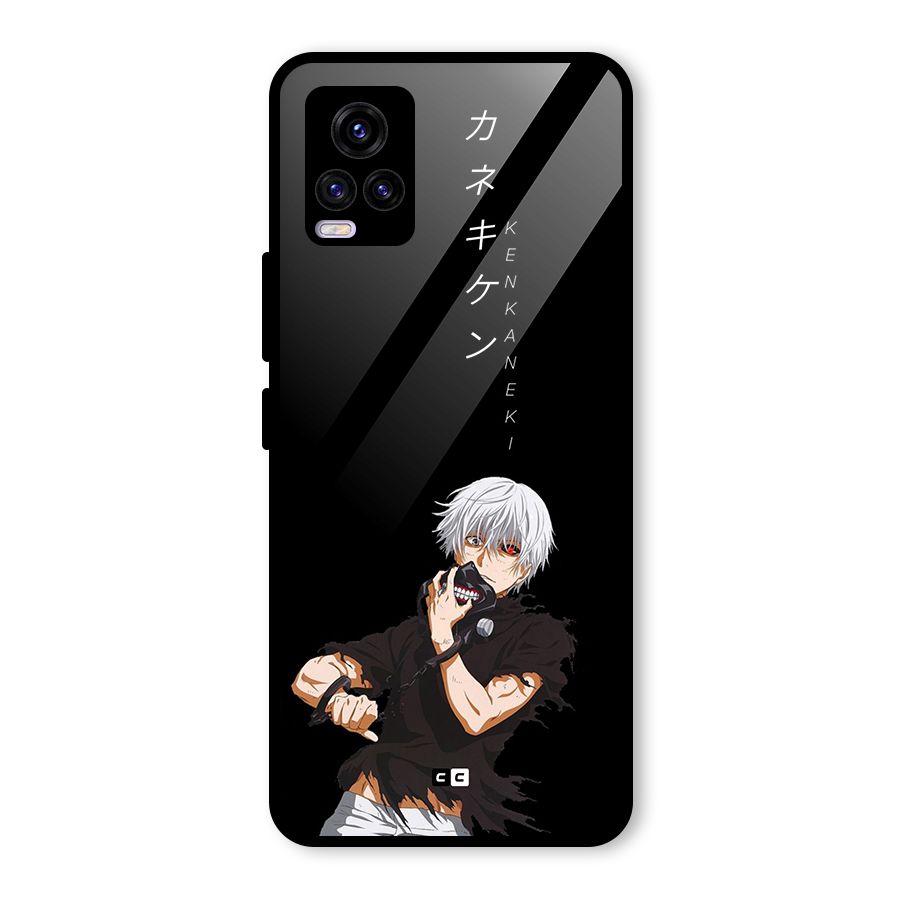 Ken Kanek Unveiling Mask Glass Back Case for Vivo V20 2021