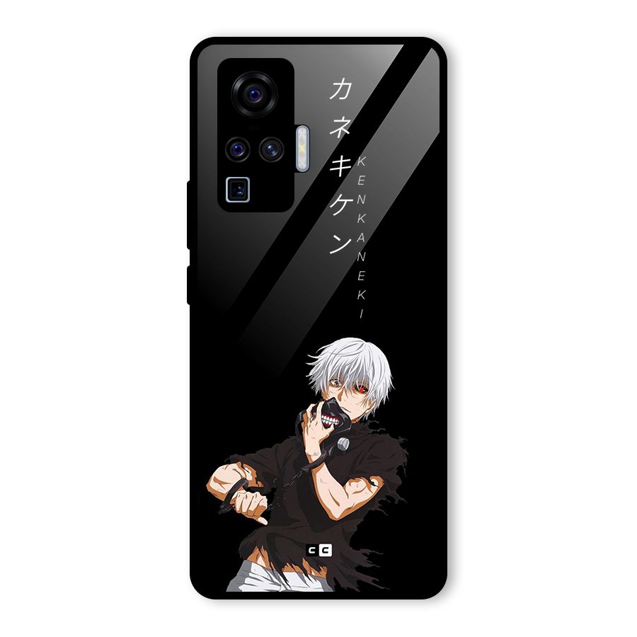 Ken Kanek Unveiling Mask Glass Back Case for Vivo X50 Pro