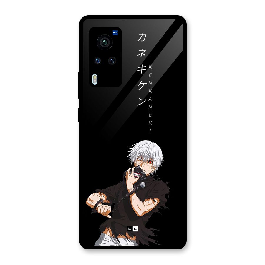 Ken Kanek Unveiling Mask Glass Back Case for Vivo X60 Pro