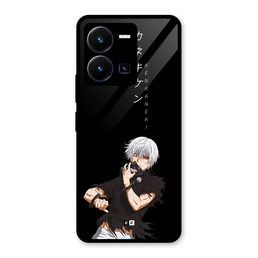 Ken Kanek Unveiling Mask Glass Back Case for Vivo Y35