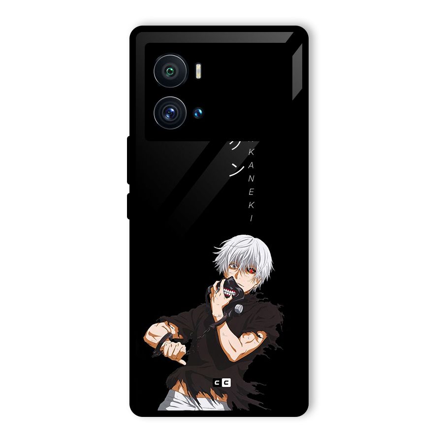 Ken Kanek Unveiling Mask Glass Back Case for Vivo iQOO 9 Pro