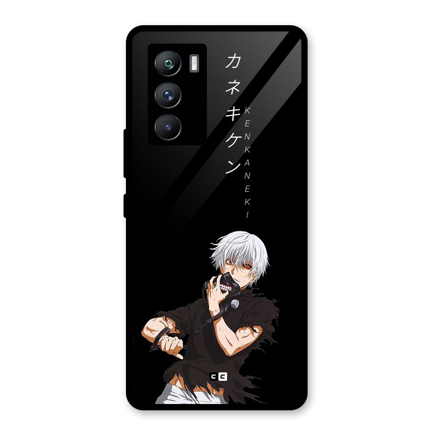 Ken Kanek Unveiling Mask Glass Back Case for Vivo iQOO 9 SE